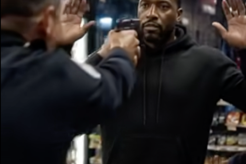 “PUT YOUR HANDS WHERE I CAN SEE THEM!”