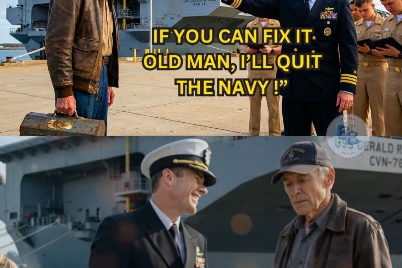 Engineers Couldn’t Restart the Dead Ship — Until the Admiral Brought a Forgotten Navy Veteran 