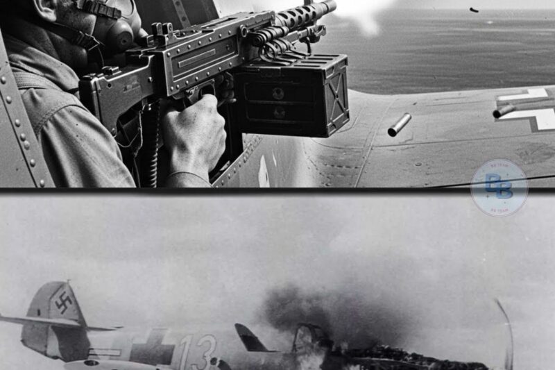 How One Gunner’s “Suicidal” Tactic Destroyed 12 Bf 109s in 4 Minutes — Changed Air Combat Forever 