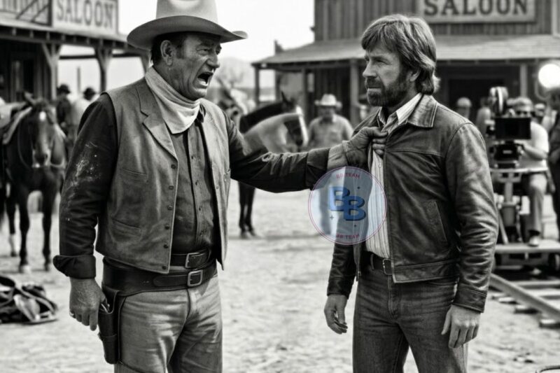What John Wayne Didn’t Believe In Chuck Norris—Until He Saw This 11-Second Demonstration