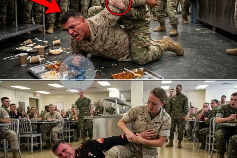 Die, Btch — A Marine Struck Her in the Mess Hall, Not Knowing She Was From a Secret Navy SEAL Unit