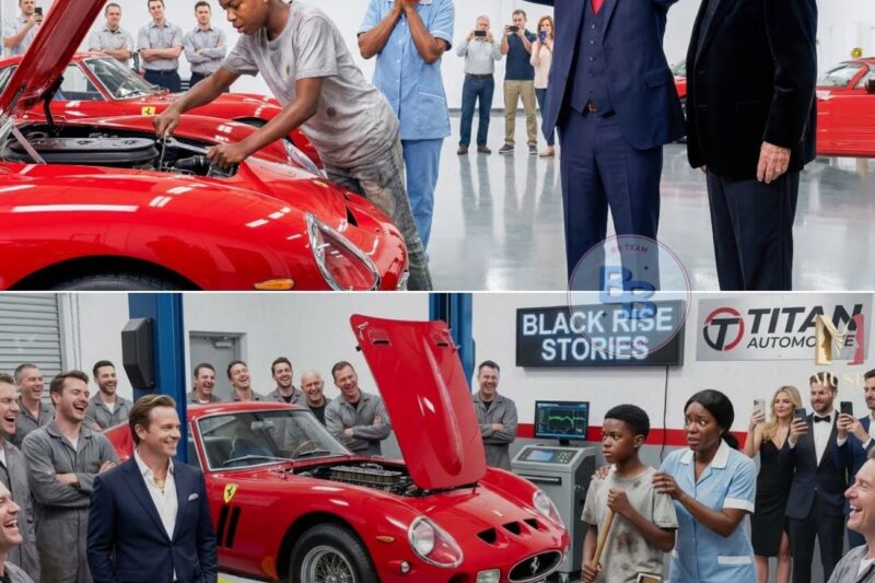 Billionaire Spent Millions on Ferrari Repairs With No Results — Until the Black Maid’s Son Walked In