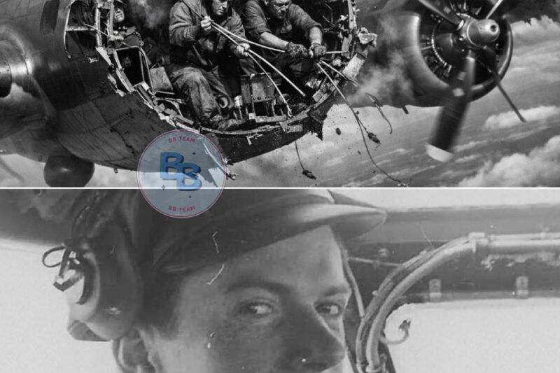 Entire Nose Sheared Off: This B-17 Crew Was Forced to Fly with Nothing but Exposed Cables.
