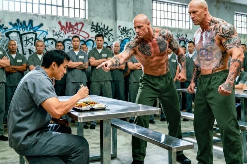 Prison Bullies Hunt the New Inmate… Not Knowing He’s an Ex-Soldier with a Deadly Secret