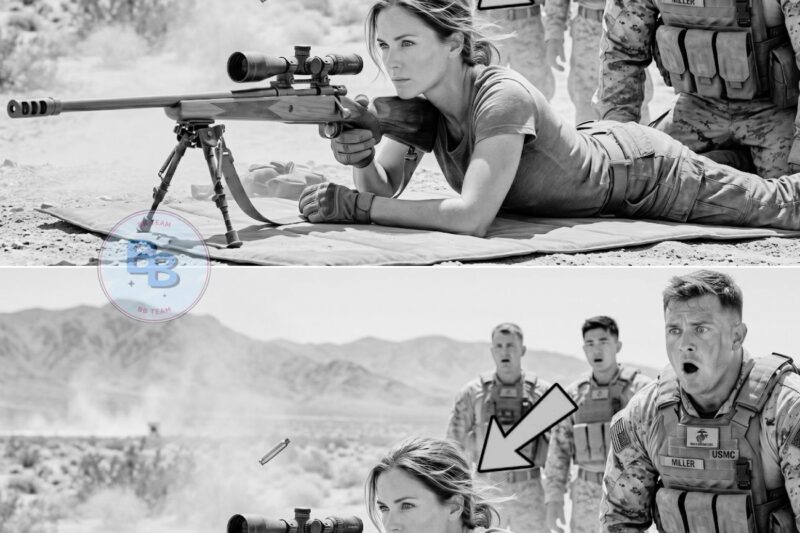 You’ll Miss, Sweetheart Marines LAUGHED At SEAL Vet — She Destroyed Them With 5 Perfect Shots