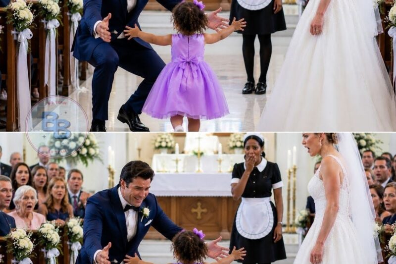 The Billionaire Was Rejected at the AltaUntil the Maid’s Toddler Ran Into His Arms and Left Everyone