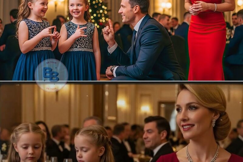 CEO’s Deaf Twin Daughters Sat Alone at the Party—The Single Dad’s Sign Language Made Them Smile