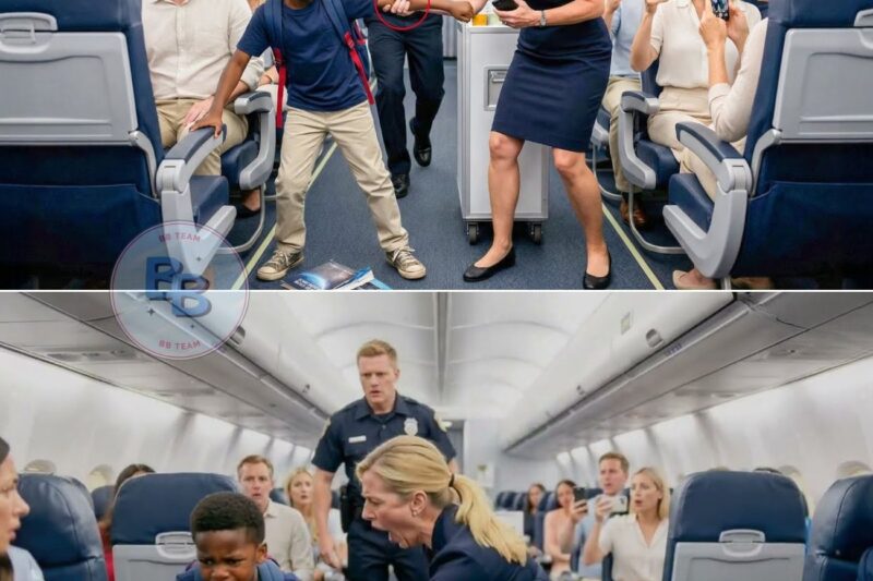 Flight Attendant Dragged Black Child Down Aisle — 3 Seconds Later, His Mom Fired Everyone