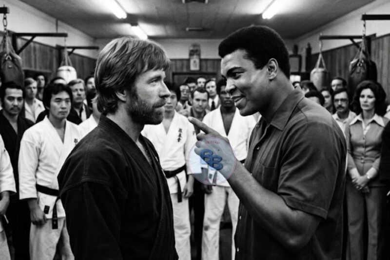 Chuck Norris Said Four Words. Muhammad Ali Lowered His Hands.