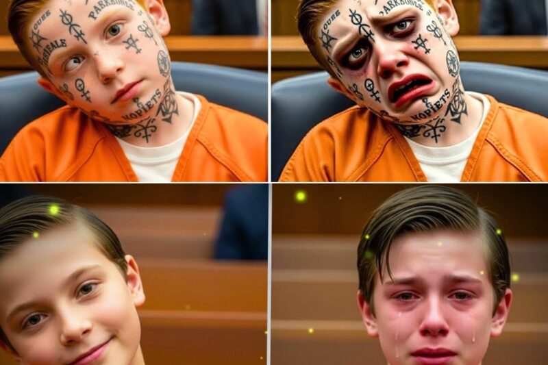 9-year-old is possessed during his trial for burning his mother alive – and then the judge