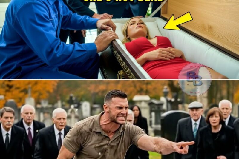 She’s Not Dead, The Single Dad Stops Billionaire’s Funeral to Save Her—What Happened Next Shocked