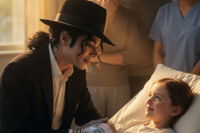 She Was Fighting for Her Life at 7—Until Michael Jackson’s Visit Sparked an Unforgettable Miracle