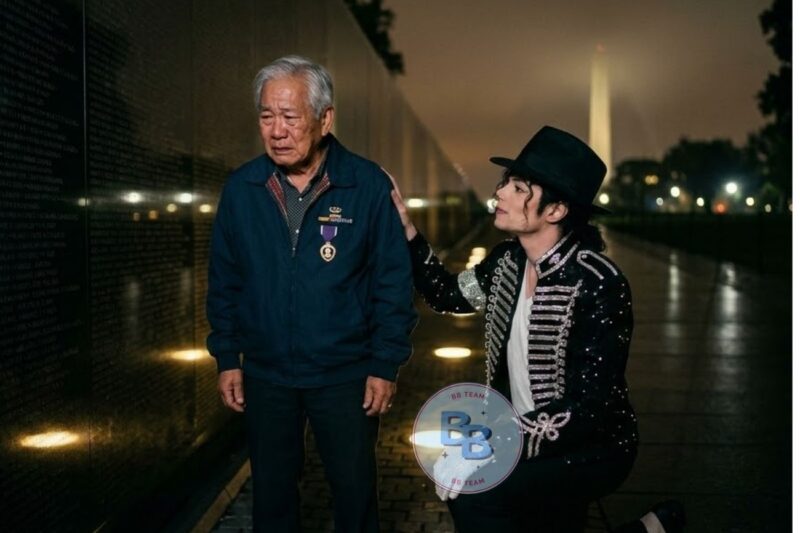 Michael Jackson Saw a Crying Veteran — What He Whispered Made the 70 Year Old Man Collapse