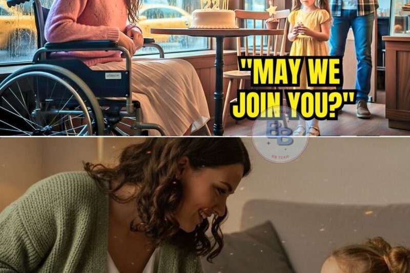 CEO’s Paralyzed Daughter Sat Alone at Her Birthday Cake—Until a Single Dad Said ‘Can We Join You’
