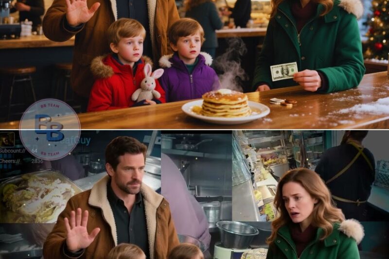She Buys Pancake With Last Dollar on christmas—The Single Dad Behind Him Says, “I’ll Take Them.