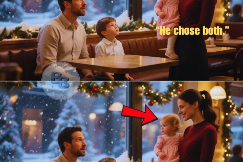 She Took Her Daughter on a First Christmas Date—But the Single Dad’s Reaction Changed Everything…