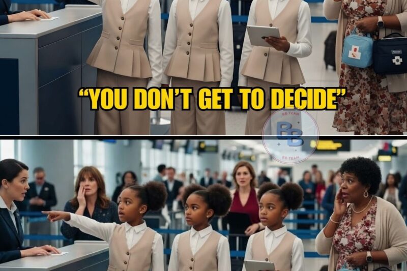 8-Year-Old Trillionaire Triplets Buy Entire Plane after Gate Agent Ignores Black Family’s Medical…