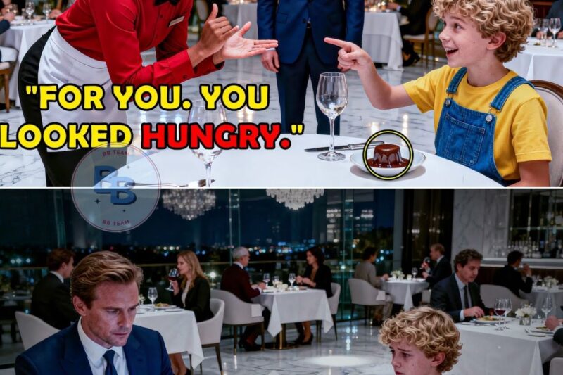 No One Noticed the Billionaire’s Deaf Son Signing His Order, Until a Black Waitress Stepped In