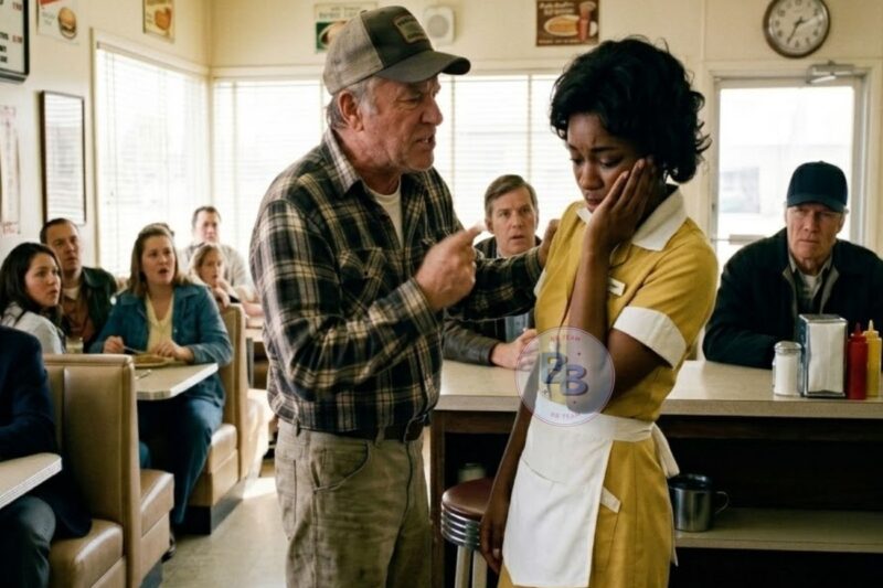 Racist Boss Slapped a Black Diner Waitress — Unaware Clint Eastwood Was Watching