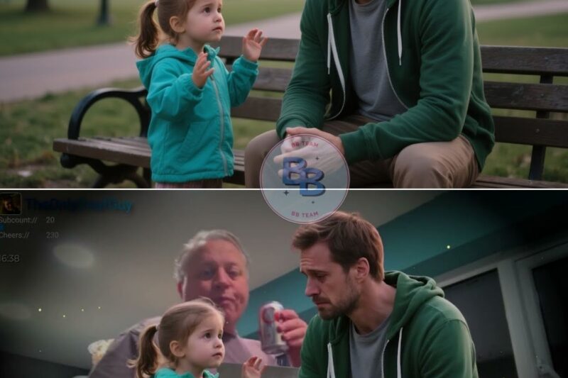 “Why do you look so upset ?” the little girl asked the single dad, and then what her mom did chang