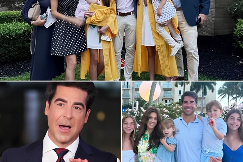 BREAKING NEWS: From Diapers to Graduation Caps: Jesse Watters’ Heartwarming Journey as a Father of Four!