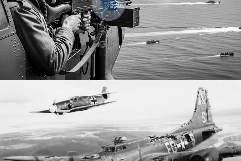 THE U.S Gunner Who Tied Himself to His Gun Shot Down 15 Attackers While Bleeding Out at 25,000 Feet
