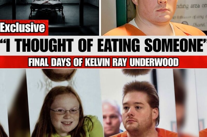 JUST IN: The Last Day Of Kelvin Ray Underwood – The Cannibal on Oklahoma’s Death Row(US)