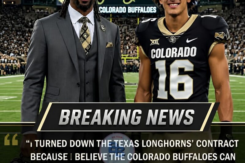 BREAKING NEWS: The Ultimate Defiance: Hall of Famer’s Son Stuns College Football by Rejecting Longhorns for “Prime” Intensity!