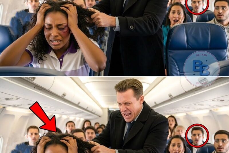 White Passenger Beats Black Girl Until She Bleeds — Minutes Later, the Entire Flight Is Frozen