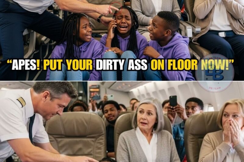 Pilot Orders Black Triplets To “Sit On The Floor” – Seconds Later, He’s Fired On The Spot