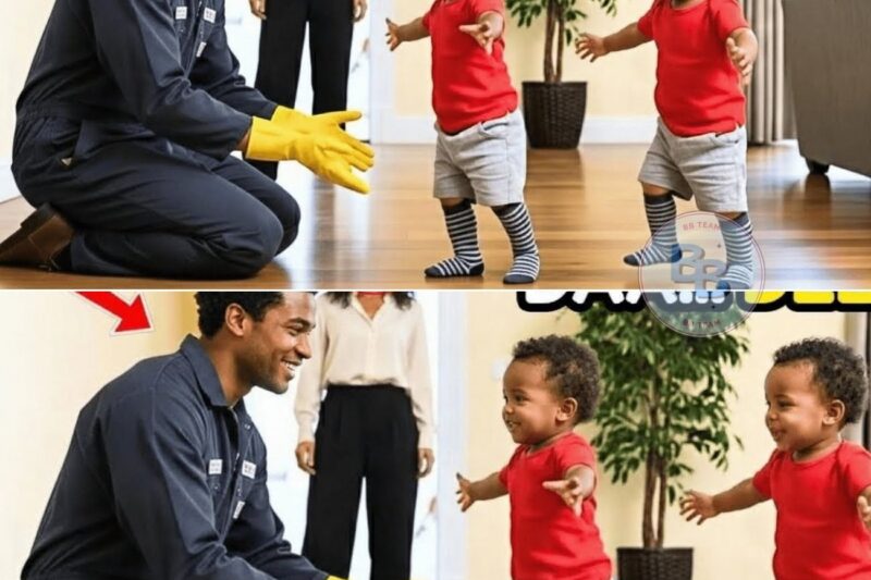 Billionaire’s Twins Were Born Paralyzed And Couldn’t Speak – What A Black Janitor Did Shocked Her