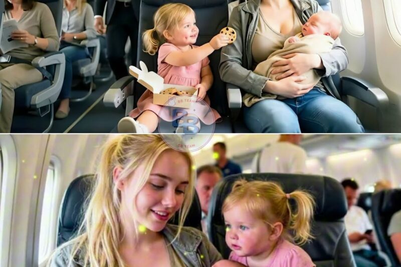 If I share my cookie, will you stay?”—Asked the Billionare Little Girl to A Poor Single Mom on the Plane
