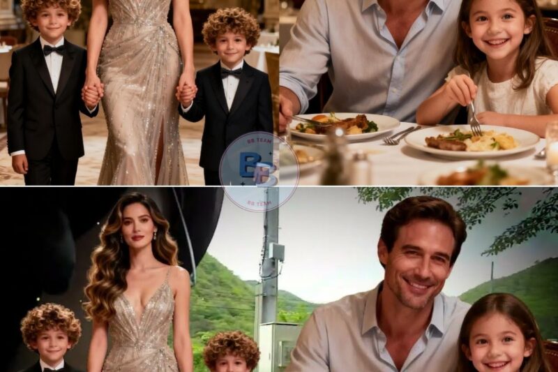 A MILLIONAIRE’S NIGHT OUT WITH HER TWINS TAKES A SURPRISING TURN AFTER MEETING A SINGLE FATHER