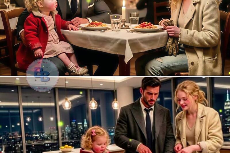A Lonely Billionare Bought Dinner for a Homeless Family—He Froze When The Child Left Something on His Tabl