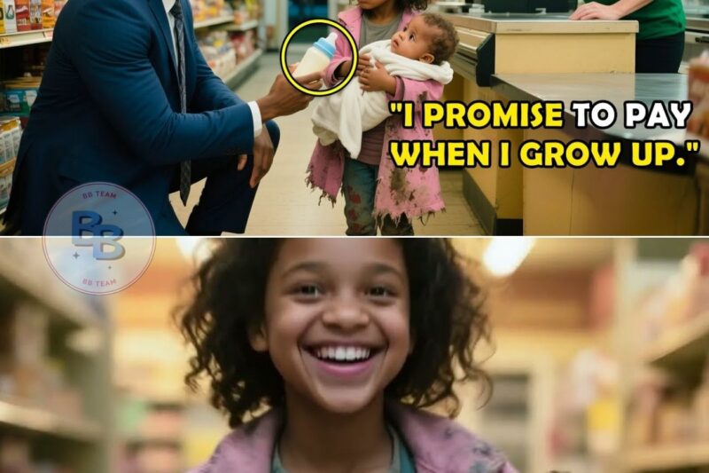 ‘I Promise to Pay When I Grow Up’ , The Girl Asked for Milk, and the Millionaire’s Reply Shocked All