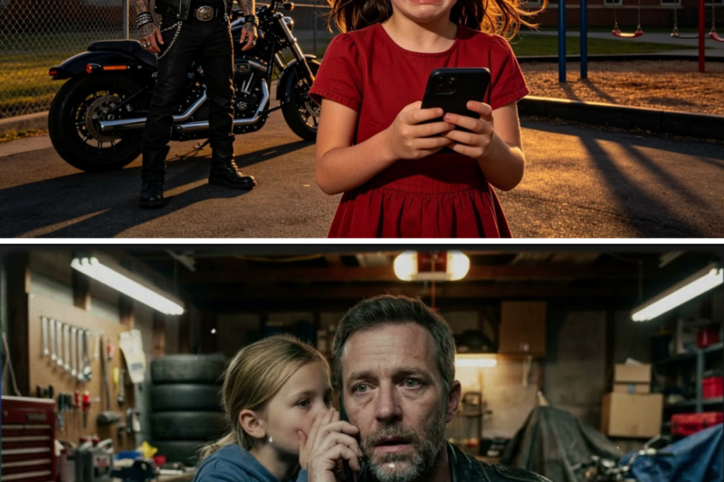 Little Girl Phone Her Hells Angels Biker Dad — “Same Man Watching Me at Playground for 3 Days”