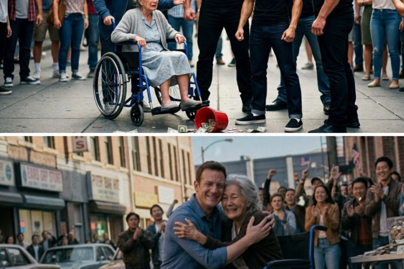 3 Bullies Humiliated a Son Raising Money for His Disabled Mother… Then Bruce Lee Stepped In