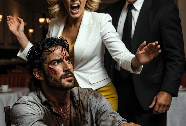 A CEO Slapped a Single Dad in a Café — Then Her Bodyguard Recognized His Scar