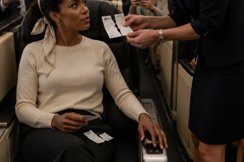 Mocked For Her First-Class Ticket, She Let The Flight Attendant Laugh. Seconds Later, The Crew Realized They Just Insulted The Woman Who Owns The Entire Airline