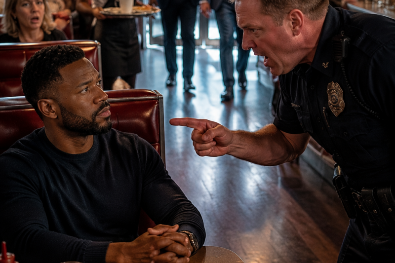 Racist Cop Threatens a Black Man at a Diner — Then Internal Affairs Walks In 