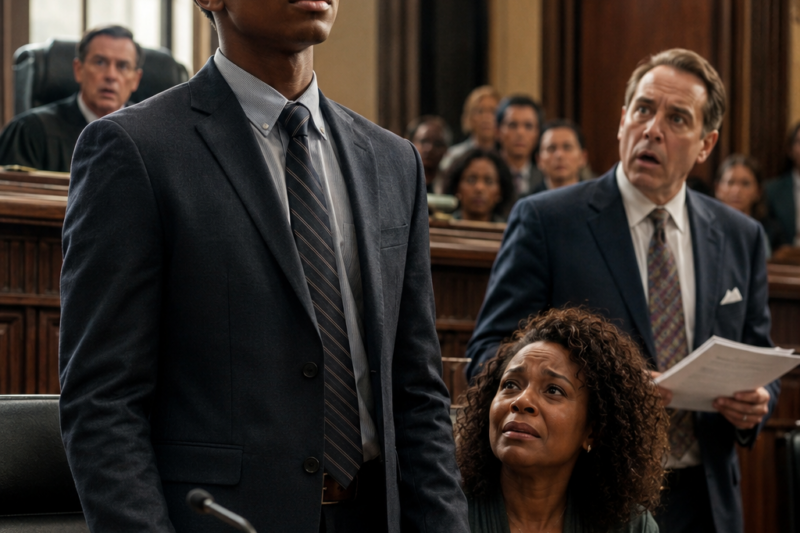 Court Mocks Young Black Genius—Minutes Later, He Changes the Law and Saves His Mother