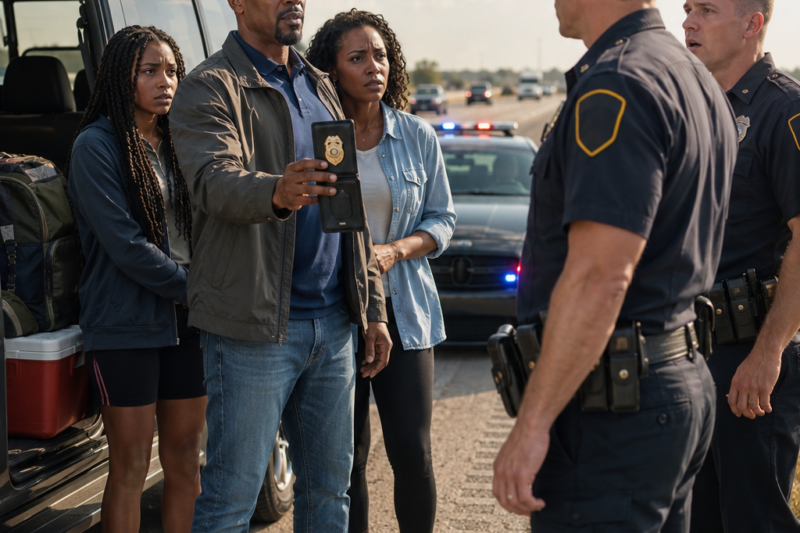 Police Stop Black Family on Vacation—Until the Father Reveals He’s an FBI Agent