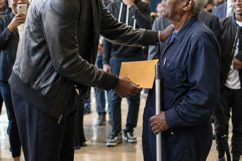 Michael Jordan Finds His High School Janitor Still Working at 80 — What He Does Next Stuns Everyone