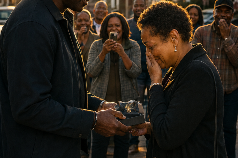 Michael Jordan Went Back to His Hometown and Reunited with His First Girlfriend — The Gift He Gave Her Is Beautiful