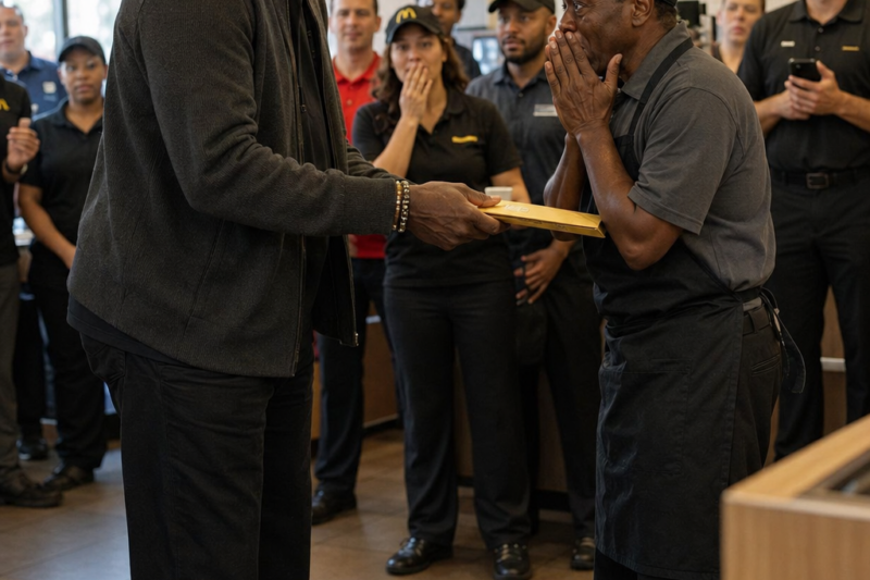 Michael Jordan Finds His Childhood Friend Working at McDonald’s — What He Does Next Stuns Everyone