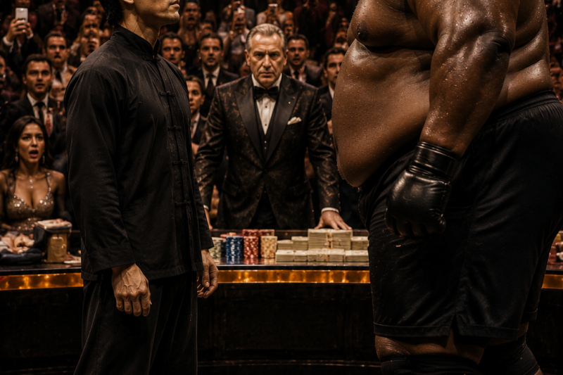 A 310lb Champion Claimed “Bruce Lee Is Fake” — 5 Seconds Later He Deeply Regretted It
