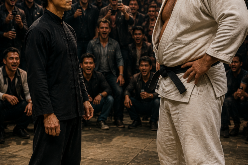 Bruce Lee Faced an Undefeated Judo Champion — Everyone Laughed… 7 Seconds Later the Room Fell Silent