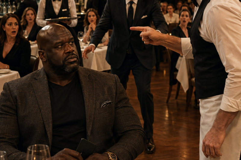 Waiter Who Disrespected Big Shaq Had No Idea He Owned the Restaurant