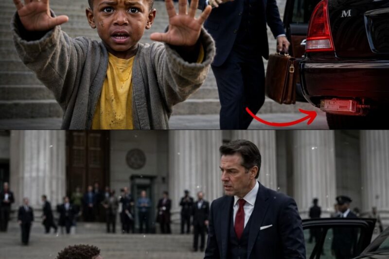 “There’s a Bomb in Your Car, Sir” — Black Boy Saves Billionaire Outside Courthouse 