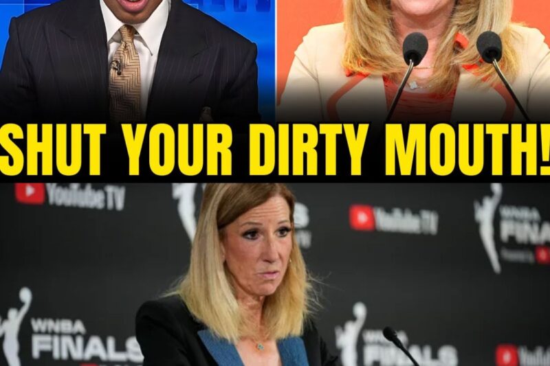Stephen A Smith PUTS WNBA COMMISSIONER In Her Place After She WARNS To SUSPEND Caitlin Clark!